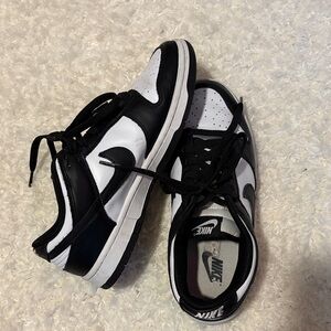 Nike Black and White dunks